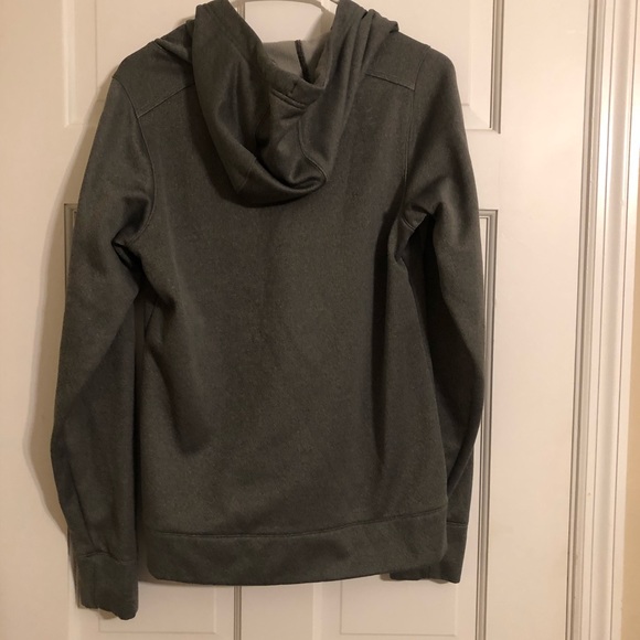 Gray Under Armour Distressed Look Hoodie W Medium - Picture 4 of 4